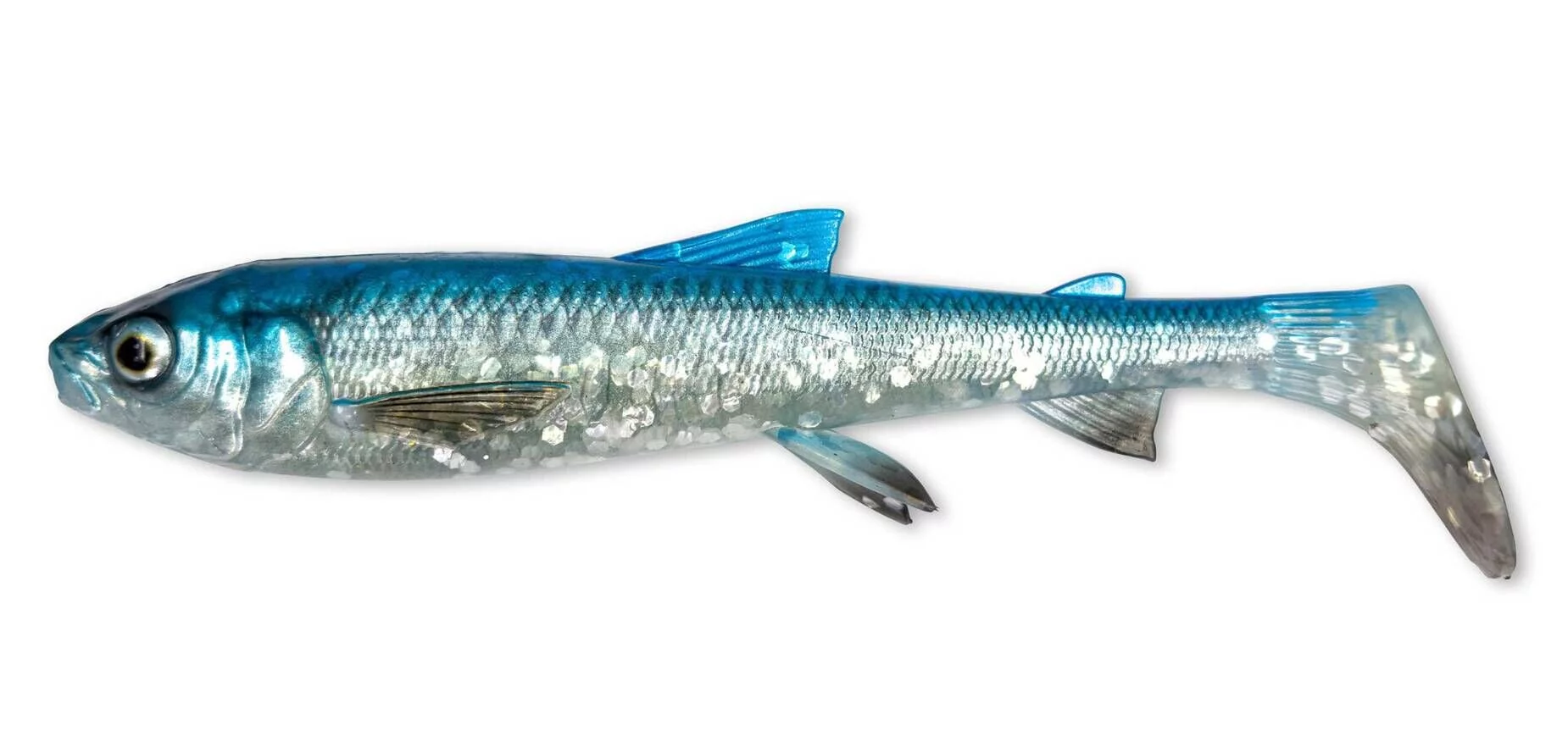 Savage Gear 3D Whitefish Shad 23 cm Blue Silver