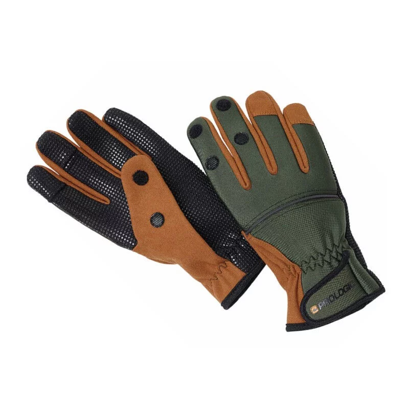 Prologic Rękawice Neoprene Grip Gloves rozm. XL Green/Brown